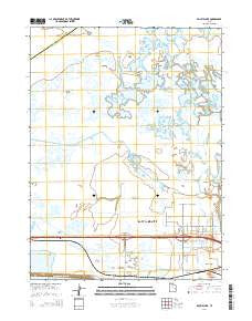 Baileys Lake Utah Current topographic map, 1:24000 scale, 7.5 X 7.5 Minute, Year 2014