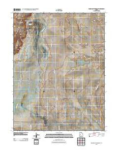 Baker Hot Springs Utah Historical topographic map, 1:24000 scale, 7.5 X 7.5 Minute, Year 2010