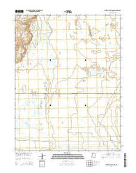 Baker Hot Springs Utah Current topographic map, 1:24000 scale, 7.5 X 7.5 Minute, Year 2014