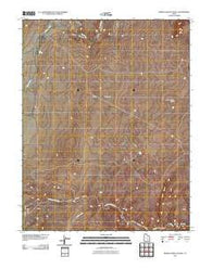 Baking Skillet Knoll Utah Historical topographic map, 1:24000 scale, 7.5 X 7.5 Minute, Year 2010