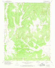 Bald Knoll Utah Historical topographic map, 1:24000 scale, 7.5 X 7.5 Minute, Year 1966