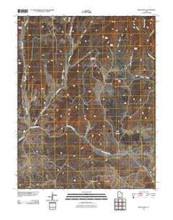 Bald Knoll Utah Historical topographic map, 1:24000 scale, 7.5 X 7.5 Minute, Year 2011