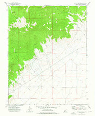 Bannion Spring Utah Historical topographic map, 1:24000 scale, 7.5 X 7.5 Minute, Year 1972