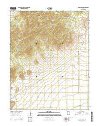 Bannion Spring Utah Current topographic map, 1:24000 scale, 7.5 X 7.5 Minute, Year 2014