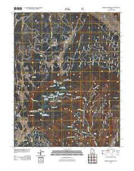 Barker Reservoir Utah Historical topographic map, 1:24000 scale, 7.5 X 7.5 Minute, Year 2011