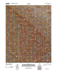 Basin Canyon Utah Historical topographic map, 1:24000 scale, 7.5 X 7.5 Minute, Year 2011