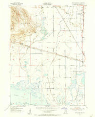 Bear River City Utah Historical topographic map, 1:24000 scale, 7.5 X 7.5 Minute, Year 1955