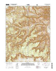 Bear Canyon Utah Current topographic map, 1:24000 scale, 7.5 X 7.5 Minute, Year 2014