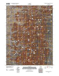 Bearskin Mountain Utah Historical topographic map, 1:24000 scale, 7.5 X 7.5 Minute, Year 2010