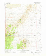 Beaver Lake Mts. Utah Historical topographic map, 1:62500 scale, 15 X 15 Minute, Year 1960