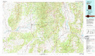 Beaver Utah Historical topographic map, 1:100000 scale, 30 X 60 Minute, Year 1980