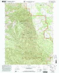 Beehive Peak Utah Historical topographic map, 1:24000 scale, 7.5 X 7.5 Minute, Year 2001