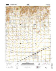 Beryl Utah Current topographic map, 1:24000 scale, 7.5 X 7.5 Minute, Year 2014