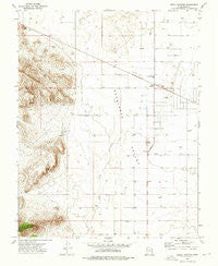 Beryl Junction Utah Historical topographic map, 1:24000 scale, 7.5 X 7.5 Minute, Year 1972