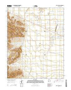 Beryl Junction Utah Current topographic map, 1:24000 scale, 7.5 X 7.5 Minute, Year 2014
