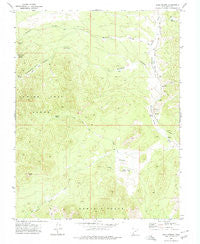 Bible Spring Utah Historical topographic map, 1:24000 scale, 7.5 X 7.5 Minute, Year 1971