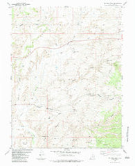 Big Bend Draw Utah Historical topographic map, 1:24000 scale, 7.5 X 7.5 Minute, Year 1983