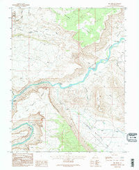 Big Bend Utah Historical topographic map, 1:24000 scale, 7.5 X 7.5 Minute, Year 1985