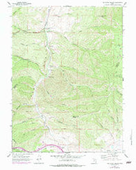 Big Dutch Hollow Utah Historical topographic map, 1:24000 scale, 7.5 X 7.5 Minute, Year 1961