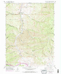 Big Dutch Hollow Utah Historical topographic map, 1:24000 scale, 7.5 X 7.5 Minute, Year 1961