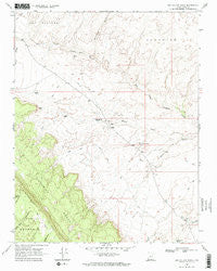 Big Hollow Wash Utah Historical topographic map, 1:24000 scale, 7.5 X 7.5 Minute, Year 1968