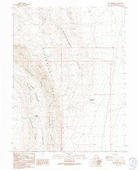 Big Horseshoe Utah Historical topographic map, 1:24000 scale, 7.5 X 7.5 Minute, Year 1991