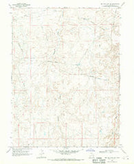 Big Pack Mtn. NE Utah Historical topographic map, 1:24000 scale, 7.5 X 7.5 Minute, Year 1968