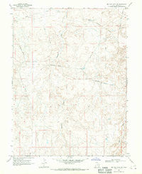 Big Pack Mtn. NE Utah Historical topographic map, 1:24000 scale, 7.5 X 7.5 Minute, Year 1968