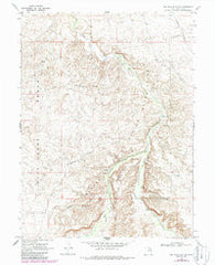 Big Pack Mtn. NW Utah Historical topographic map, 1:24000 scale, 7.5 X 7.5 Minute, Year 1968