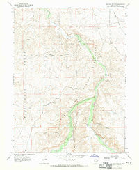 Big Pack Mtn. NW Utah Historical topographic map, 1:24000 scale, 7.5 X 7.5 Minute, Year 1968