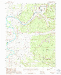 Big Triangle Utah Historical topographic map, 1:24000 scale, 7.5 X 7.5 Minute, Year 1985