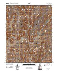 Big Bench Utah Historical topographic map, 1:24000 scale, 7.5 X 7.5 Minute, Year 2010