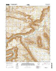 Big Bend Utah Current topographic map, 1:24000 scale, 7.5 X 7.5 Minute, Year 2014