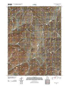 Big Hollow Utah Historical topographic map, 1:24000 scale, 7.5 X 7.5 Minute, Year 2011