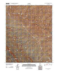 Big Hollow Wash Utah Historical topographic map, 1:24000 scale, 7.5 X 7.5 Minute, Year 2011