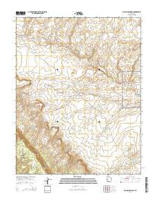 Big Hollow Wash Utah Current topographic map, 1:24000 scale, 7.5 X 7.5 Minute, Year 2014