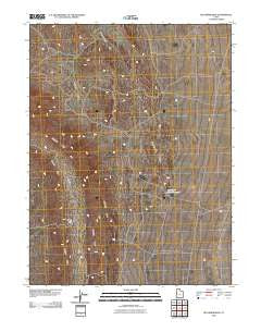 Big Horseshoe Utah Historical topographic map, 1:24000 scale, 7.5 X 7.5 Minute, Year 2010