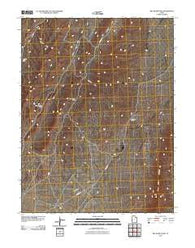 Big Jensen Pass Utah Historical topographic map, 1:24000 scale, 7.5 X 7.5 Minute, Year 2010