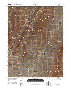 Big Jensen Pass Utah Historical topographic map, 1:24000 scale, 7.5 X 7.5 Minute, Year 2010
