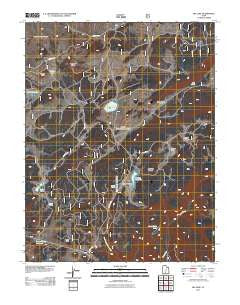 Big Lake Utah Historical topographic map, 1:24000 scale, 7.5 X 7.5 Minute, Year 2011