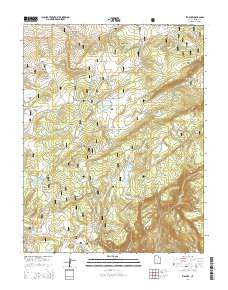 Big Lake Utah Current topographic map, 1:24000 scale, 7.5 X 7.5 Minute, Year 2014