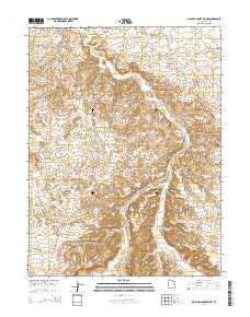 Big Pack Mountain NW Utah Current topographic map, 1:24000 scale, 7.5 X 7.5 Minute, Year 2014