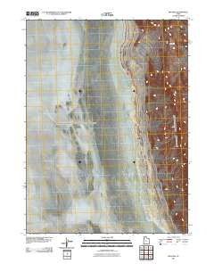 Big Pass Utah Historical topographic map, 1:24000 scale, 7.5 X 7.5 Minute, Year 2011