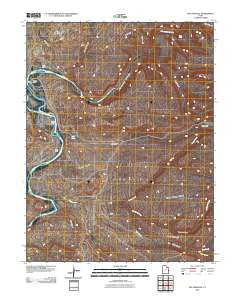 Big Triangle Utah Historical topographic map, 1:24000 scale, 7.5 X 7.5 Minute, Year 2010