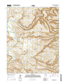 Big Triangle Utah Current topographic map, 1:24000 scale, 7.5 X 7.5 Minute, Year 2014