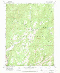 Billies Mtn. Utah Historical topographic map, 1:24000 scale, 7.5 X 7.5 Minute, Year 1967