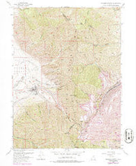 Bingham Canyon Utah Historical topographic map, 1:24000 scale, 7.5 X 7.5 Minute, Year 1952