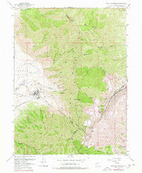 Bingham Canyon Utah Historical topographic map, 1:24000 scale, 7.5 X 7.5 Minute, Year 1952