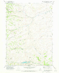 Birch Creek Reservoirs Utah Historical topographic map, 1:24000 scale, 7.5 X 7.5 Minute, Year 1969