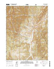 Birdseye Utah Current topographic map, 1:24000 scale, 7.5 X 7.5 Minute, Year 2014